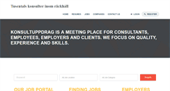Desktop Screenshot of konsultuppdrag.com